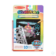 Melissa & Doug kreatív játék, képkarc, Mancs Őrjárat - Skye kreatív és készségfejlesztő