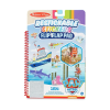  Melissa &amp; Doug kreatív játék, újrahasználható matrica füzet, Mancs Őrjárat - Kaland-öböl