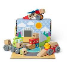 Melissa &amp; Doug MDT BBN Blockables Vehicles GML makett