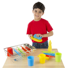 Melissa & Doug Sütés-főzés, konyhai étkészlet szárítóval konyhakészlet
