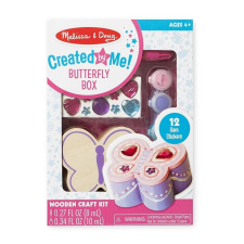 Melissa and Doug Fa doboz díszítés- pillangó motívumos kreatív és készségfejlesztő