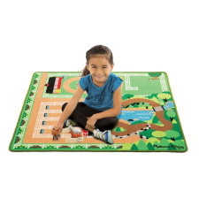 Melissa and Doug Játszószőnyeg- 100x90 cm, lovas- 4db lófigurával kreatív és készségfejlesztő