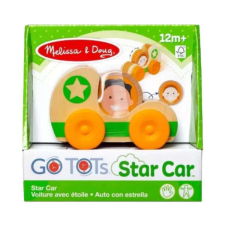 Melissa & Doug Green Star faautó, GO TOTs kollekció autópálya és játékautó