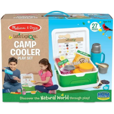 Melissa & Doug : Hűtőtáska ételekkel és kiegészítőkkel játékszett (40800) hűtőtáska