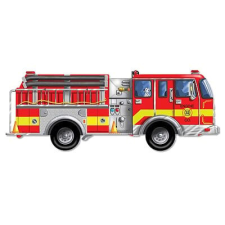 Melissa & Doug Kirakós játék óriás padló tűzoltóautó puzzle, kirakós