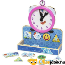 Melissa & Doug Melissa & Doug fa mágneses óra kreatív és készségfejlesztő