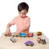 Melissa & Doug Melissa & Doug Fa vonatok és sínek, Vonatszerelvények 8 db