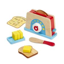 Melissa & Doug Set de joaca kenyérpirító Melissa és Doug konyhakészlet