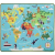 Melissa & Doug Világtérkép játékszőnyeg