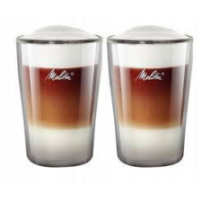 Melitta latte macchiato pohár 300ml 2db beépíthető gépek kiegészítői