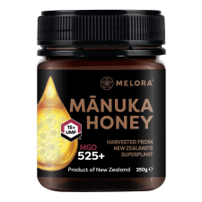 Melora Manuka méz 525+ MGO = UMF15, 250g alapvető élelmiszer