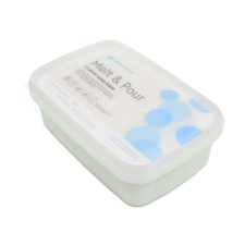  Melt &amp;amp; Pour zabos és shea vajas szappanalap - 1 kg szappantömb