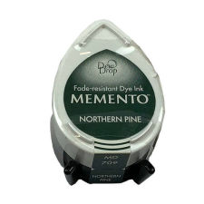  Memento Bélyegzőpárna - északi fenyőzöld bélyegző