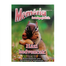 Memóriafejlesztő kártya - házi kedvencek (BBKM) memóriajáték