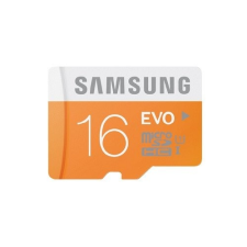  Memóriakártya SAMSUNG EVO 16GB microSD+adapter memóriakártya