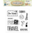 Memory Place Szilikonbélyegző - Bon Voyage - Kawaii Paper Goods - Stamp Set (1 csomag)