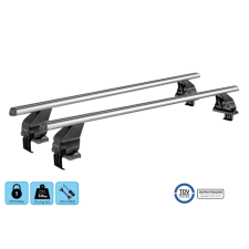 Menabo Omega Alu L tetőcsomagtartó zárható KIT40G tetőcsomagtartó