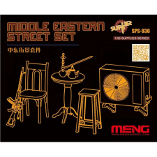 MENG 1/35 Middle Eastern Street Set katonai jármű modell kiegészítő makett
