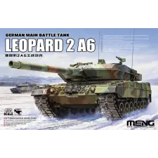  Meng German Main Battle Tank Leopard 2A6 1:35 (TS-055) makett