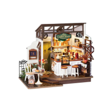Mennyei kávézó - DIY miniatűr házikó készlet - 183db-os puzzle, kirakós