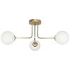  Mennyezeti lámpa arany ernyővel és üveggömbökkel COMO GOLD 14-812