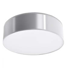 Mennyezeti lámpa LED ARENA 2xE27 kerek lámpatest 35cm szürke SOLLUX világítás