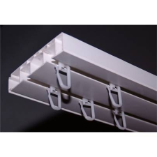  Mennyezeti sín 2 soros 250 cm karnis, függönyrúd