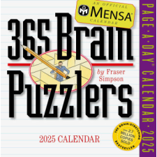 Mensa® 365 Brain Puzzlers Page-A-Day® Calendar 2025 – Workman Calendars naptár, kalendárium