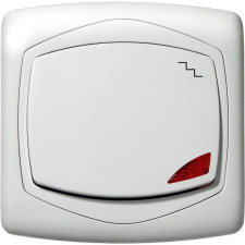  Mentavill kapcsoló Ton 106j alternatív jelzőfényes fehér villanyszerelés