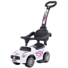 Mercaton Chipolino Unicorn fehér tolható autó kormánnyal lábbal hajtható járgány