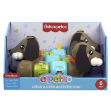 Mercaton FISHER PRICE CLICK AND SPIN ACTIVITY KÖLYÖKKUTYA JÁTÉK BABÁKNAK kreatív és készségfejlesztő