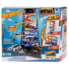 Mercaton HOT WHEELS VÁROSI VERSENY TORONY autópálya és játékautó