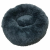 Mercaton Plüss kerek ágy, puha, tapadásgátló felület, puha anyagok, átmérő 40 cm, S méret, szürke