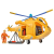 Mercaton Simba Tűzoltó Sam Wallaby II helikopter figurával és kiegészítőkkel