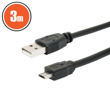 Mercaton USB 2.0 kábel - USB 2.0 kábel (mikro) 3 m kábel és adapter