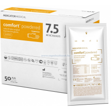 MERCATOR COMFORT steril seb. latex kesztyű, púderes 7,5 gyógyászati segédeszköz