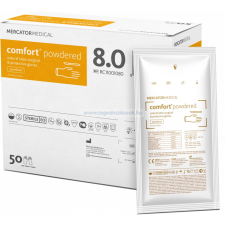 MERCATOR COMFORT steril seb. latex kesztyű, púderes 8 gyógyászati segédeszköz