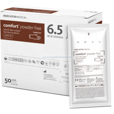 MERCATOR COMFORT steril seb. latex kesztyű, púdermentes 6,5 gyógyászati segédeszköz