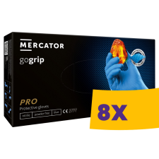 Mercator GoGrip Blue púdermentes nitril védőkesztyű kék 50db (Karton - 8 csomag) védőkesztyű