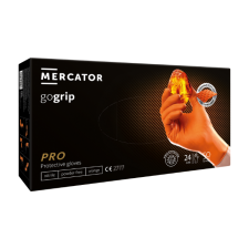 MERCATOR® gogrip orange - M, Nitril, 50 védőkesztyű