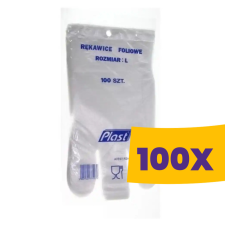 Mercator HDPE tűzött fóliakesztyű 100db (Karton - 100 csomag) védőkesztyű