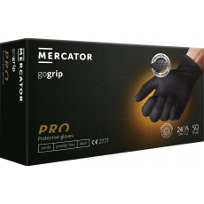 Mercator Medical Mercator Gogrip Black Gumikesztyű XXL 50 db (MER20313)