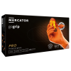 Mercator Medical MERCATOR gogrip Narancs háromszoros vastagságú munkavédelmi nitril kesztyű, 50db - XL