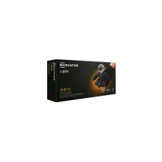 Mercator Medical S.A. MERCATOR gogrip prémium munkavédelmi nitril kesztyű - Fekete - 50 db - XXL