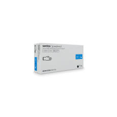 Mercator Medical Santex rugalmas latex púderezett fehér orvosi kesztyű - 100 db - L - fehér