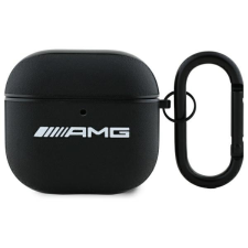Mercedes AMA4SLWK Leather White Logo tok AirPods 4 - fehér fülhallgató, fejhallgató tok