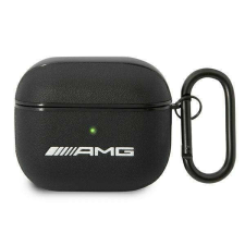 Mercedes AMG AMA3SLWK AirPods 3 fekete bőrtok fülhallgató, fejhallgató tok