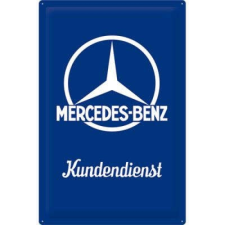 Mercedes-Benz Kundendienst - Fémtábla dekoráció