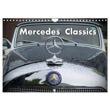  Mercedes Classics (Wandkalender 2024 DIN A4 quer), CALVENDO Monatskalender – Arie Wubben naptár, kalendárium