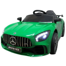 Mercedes GTR-S elektromos játékautó zöld, puha Eva kerekek, kényelmes ülés jogosítvánnyal elektromos járgány